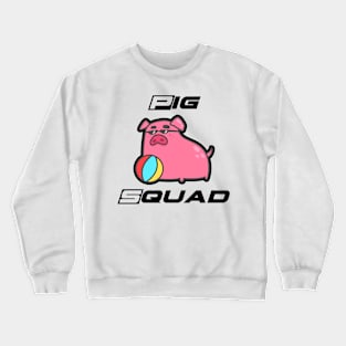 Pig Squad Funny Farm Animal Gift Crewneck Sweatshirt